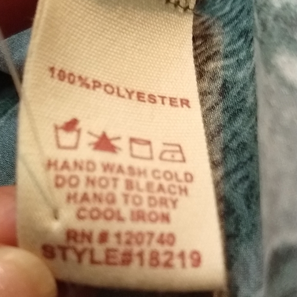 Long Sage Green Flowy Sheer Duster Vest Cover-up - Picture 7 of 7